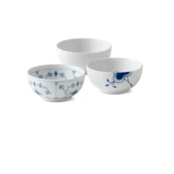 Gifts With History|Snackskåle*Royal Copenhagen Gift With History skål, 47 cl, 3 stk.