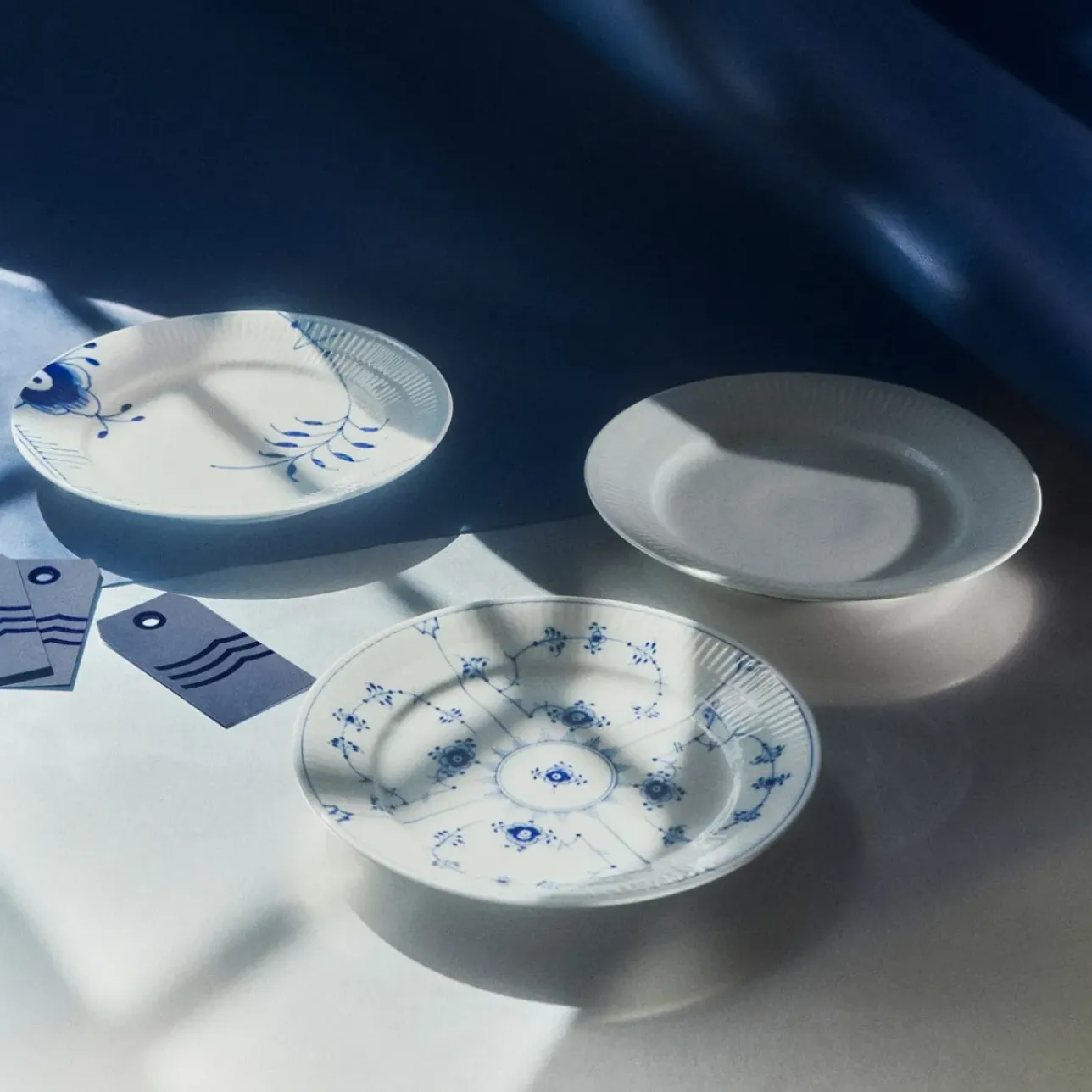 Gifts With History*Royal Copenhagen Gift with History tallerken, 19 cm, 3 stk.