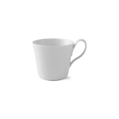 Hvid Elements|Kaffekopper*Royal Copenhagen Hvid Elements højhankskop, 35 cl