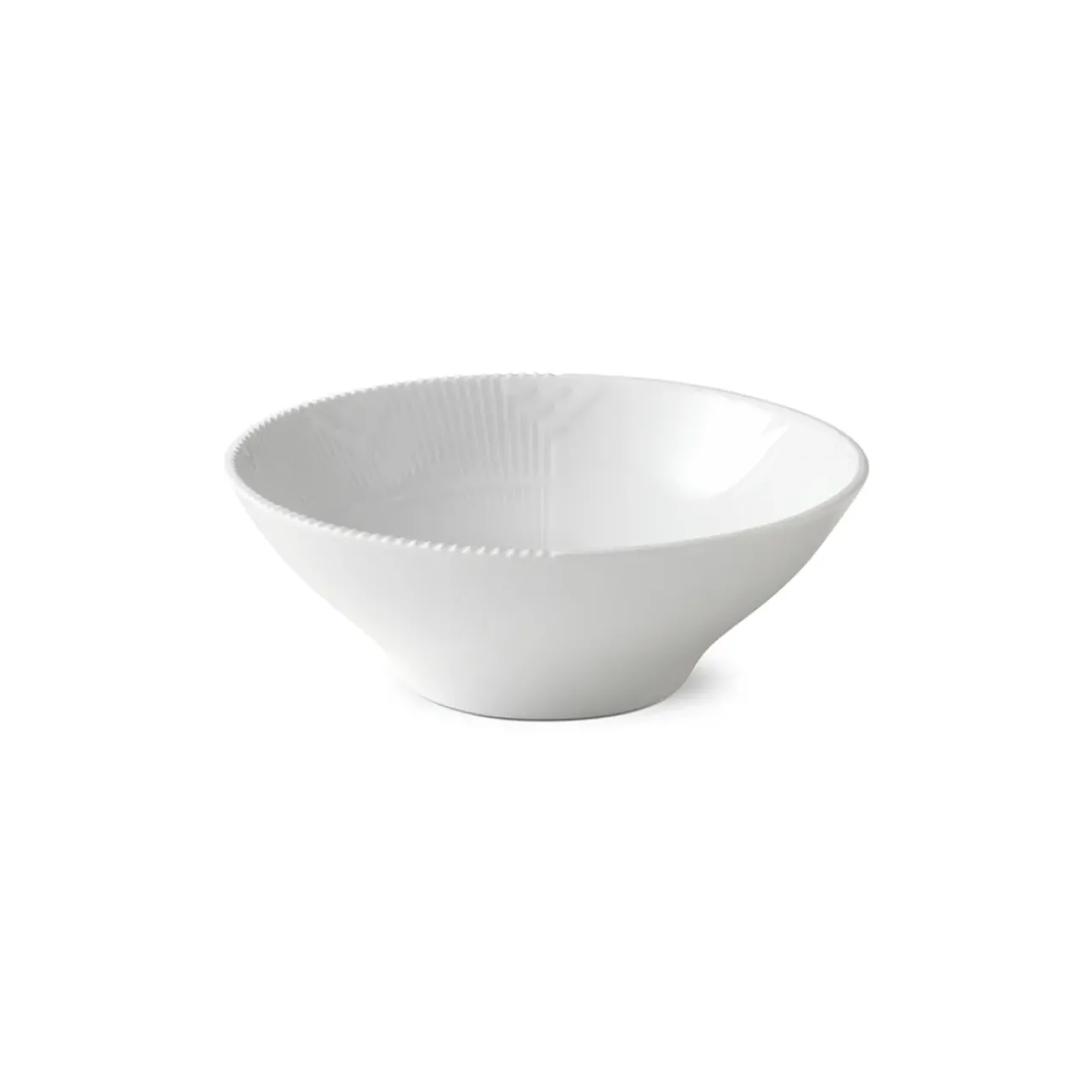 Hvid Elements|Snackskåle*Royal Copenhagen Hvid Elements skål, 78 cl