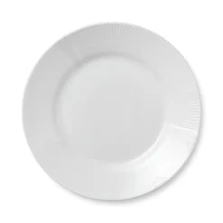 Hvid Elements|Middagstallerkener*Royal Copenhagen Hvid Elements tallerken, 26 cm