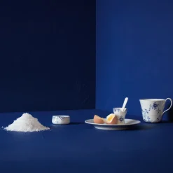 Hvid Elements|Desserttallerkener*Royal Copenhagen Hvid Elements tallerken, 19 cm