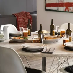 Hvid Elements|Frokost Tallerkener*Royal Copenhagen Hvid Elements tallerken, 22 cm