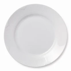 Hvid Elements|Middagstallerkener*Royal Copenhagen Hvid Elements tallerken, 28 cm