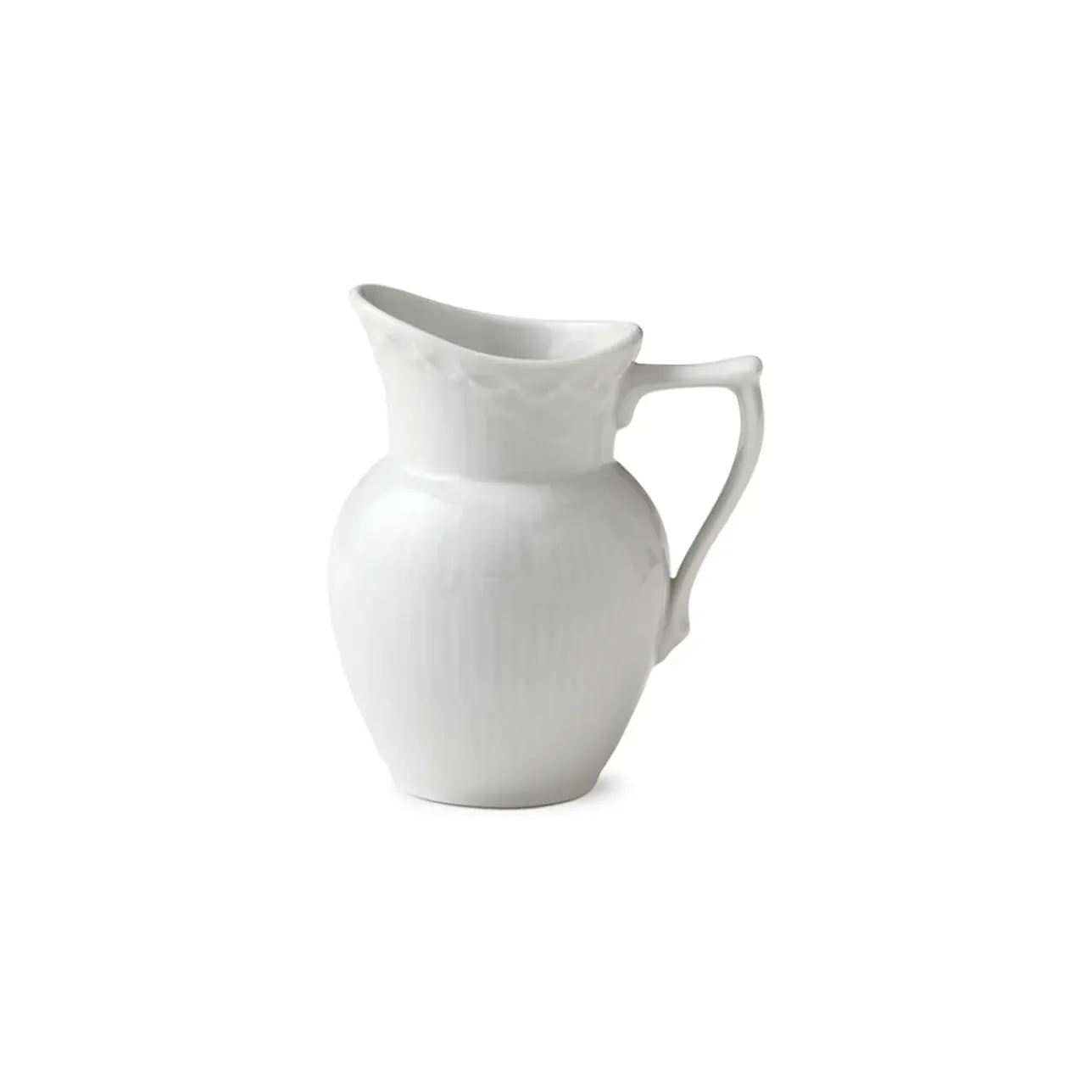 Hvid Halvblonde|Kander*Royal Copenhagen Hvid Halvblonde flødekande, 17 cl