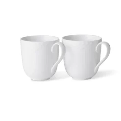 Hvid Halvblonde|Kaffekopper*Royal Copenhagen Hvid Halvblonde kop, 37 cl, 2 stk.