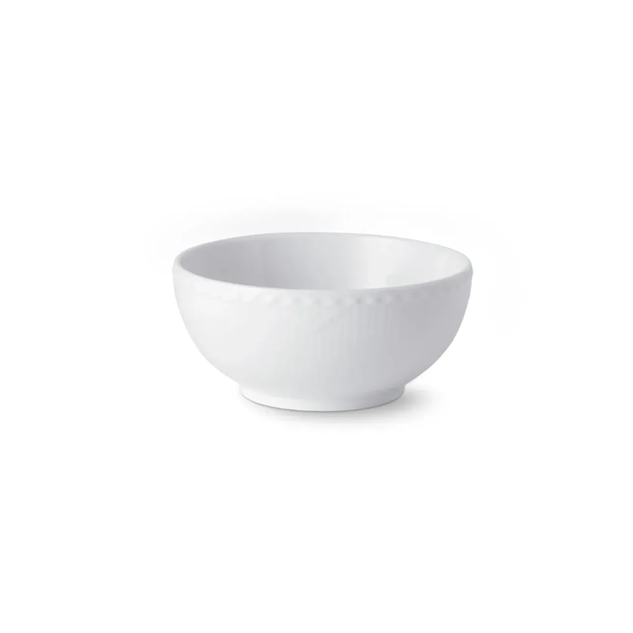 Hvid Halvblonde|Snackskåle*Royal Copenhagen Hvid Halvblonde skål, 73 cl