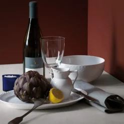 Hvid Halvblonde|Salatskåle*Royal Copenhagen Hvid Halvblonde skål, 110 cl