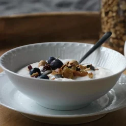Hvid Halvblonde|Snackskåle*Royal Copenhagen Hvid Halvblonde skål, 35 cl