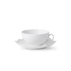 Eksklusive Steldele|Hvid Helblonde*Royal Copenhagen Hvid Helblonde kop og underkop, 22 cl