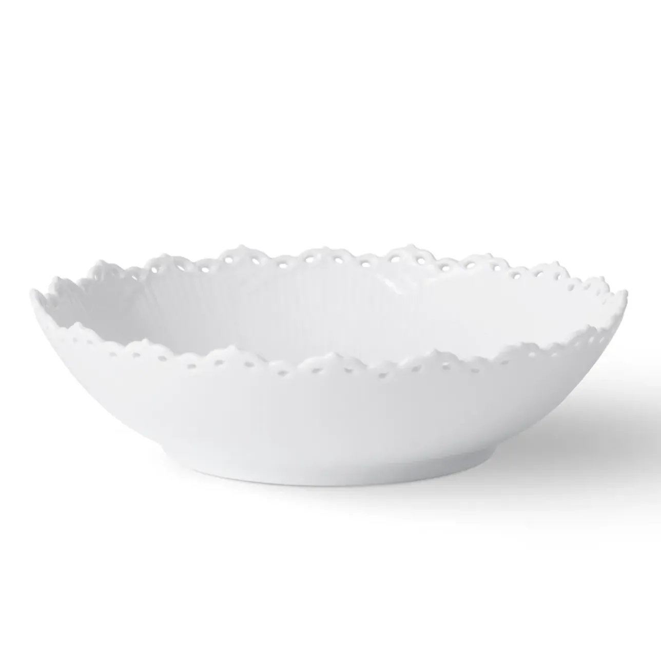 Eksklusive Steldele|Hvid Helblonde*Royal Copenhagen Hvid Helblonde skål, 140 cl