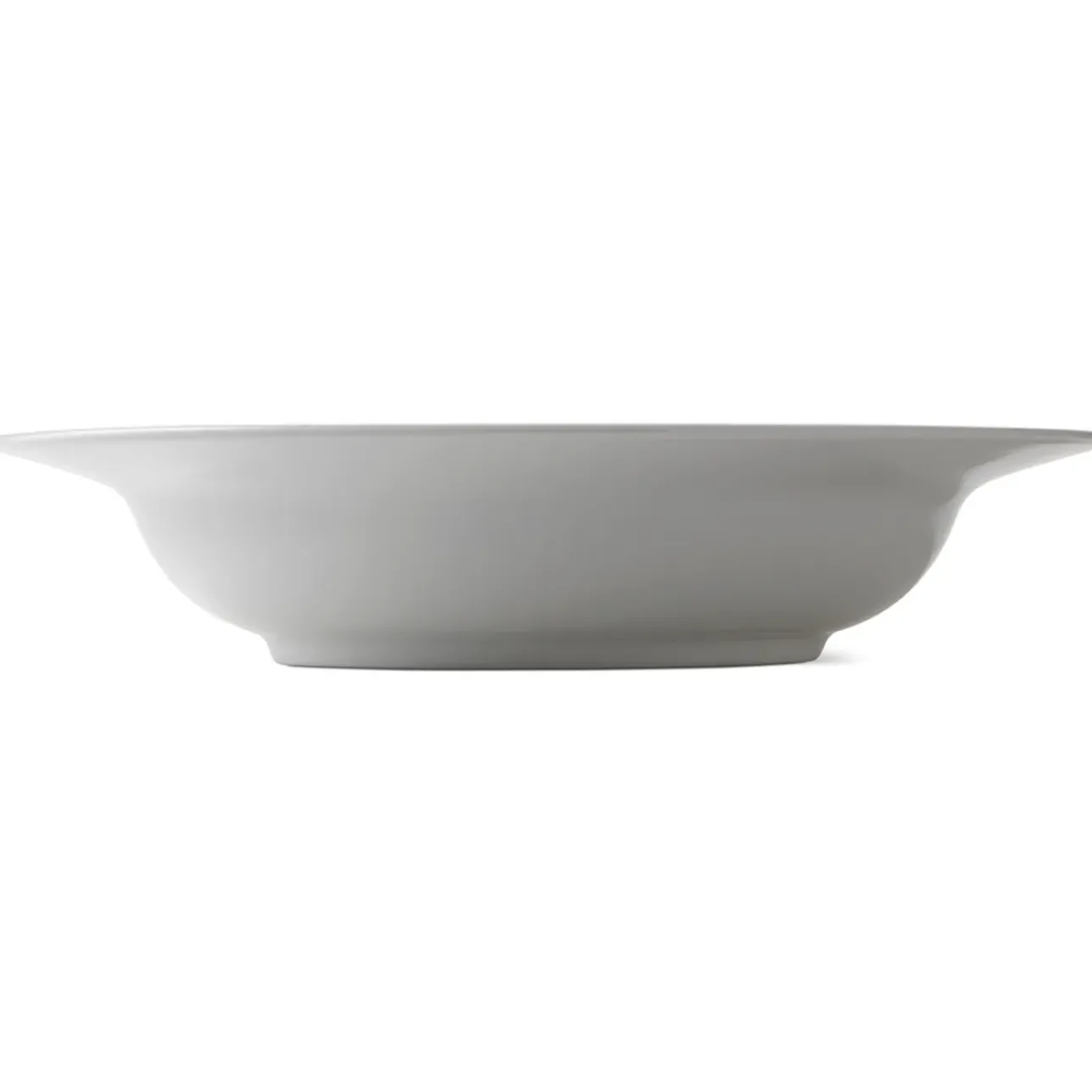 Hvid Riflet|Dybe Tallerkener*Royal Copenhagen Hvid Riflet dyb tallerken, 30 cm