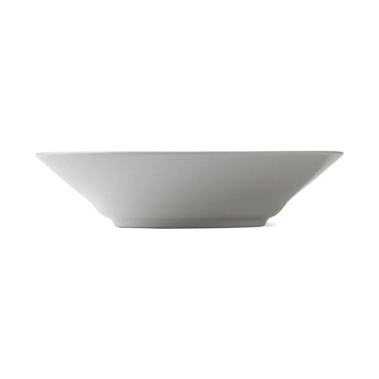 Hvid Riflet|Dybe Tallerkener*Royal Copenhagen Hvid Riflet dyb tallerken, 24 cm