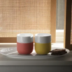 Hvid Riflet|Fade*Royal Copenhagen Hvid Riflet fad, 37 cm