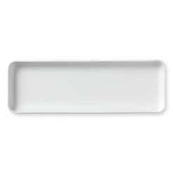 Hvid Riflet|Fade*Royal Copenhagen Hvid Riflet fad, 36 cm