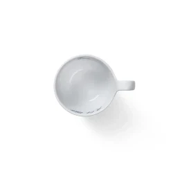 Hvid Riflet|Kaffekopper*Royal Copenhagen Hvid Riflet højhankskop, , 33 cl Bespoke