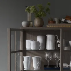Hvid Riflet|Kaffekopper*Royal Copenhagen Hvid Riflet kop, 38 cl, 2 stk.