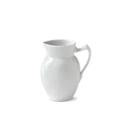 Hvid Riflet|Kander*Royal Copenhagen Hvid Riflet mælkekande, 38 cl