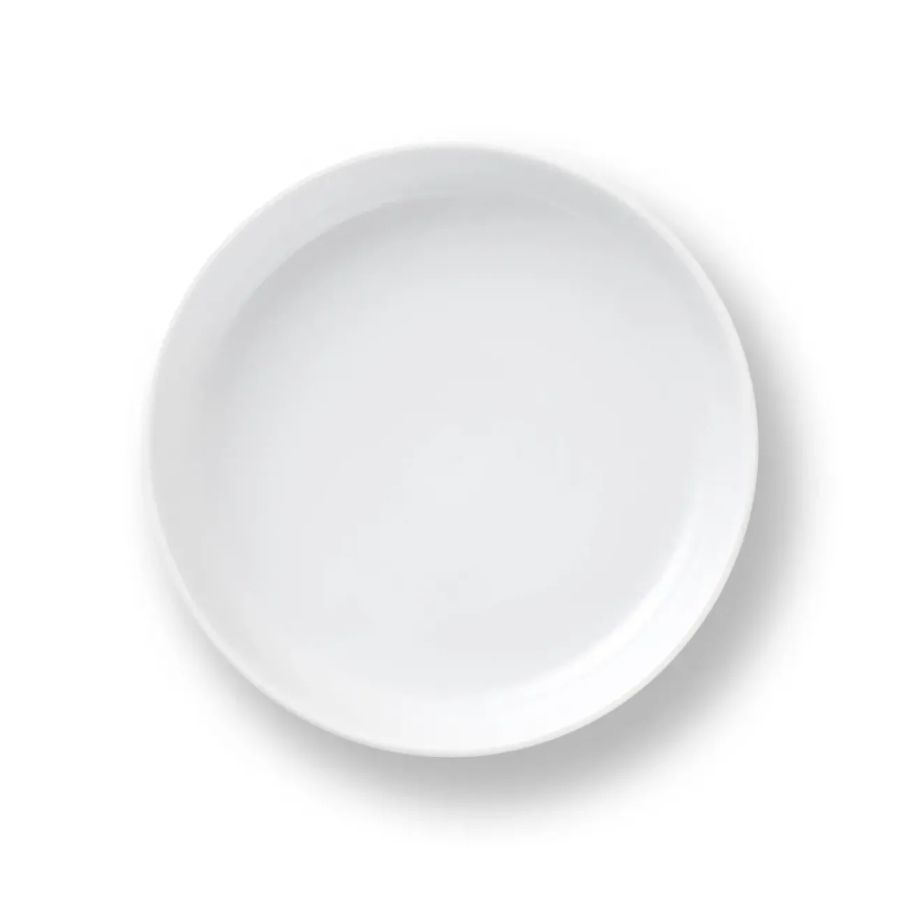 Hvid Riflet|Ovnfaste Fade*Royal Copenhagen Hvid Riflet ovnfast fad, 18,5 cm