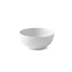 Hvid Riflet|Snackskåle*Royal Copenhagen Hvid Riflet skål, 73 cl