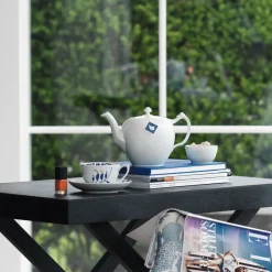 Hvid Riflet*Royal Copenhagen Hvid Riflet skål, 15 cl