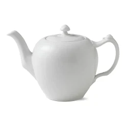 Hvid Riflet|Kander*Royal Copenhagen Hvid Riflet tekande, 100 cl