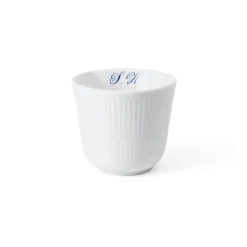 Hvid Riflet|Termokrus*Royal Copenhagen Hvid Riflet termokrus, Bespoke, 26 cl