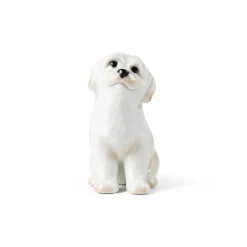 Blå Samlerartikler|Blå Samlerartikler*Royal Copenhagen Juleplattefigur 2024, hund, 10,5 cm