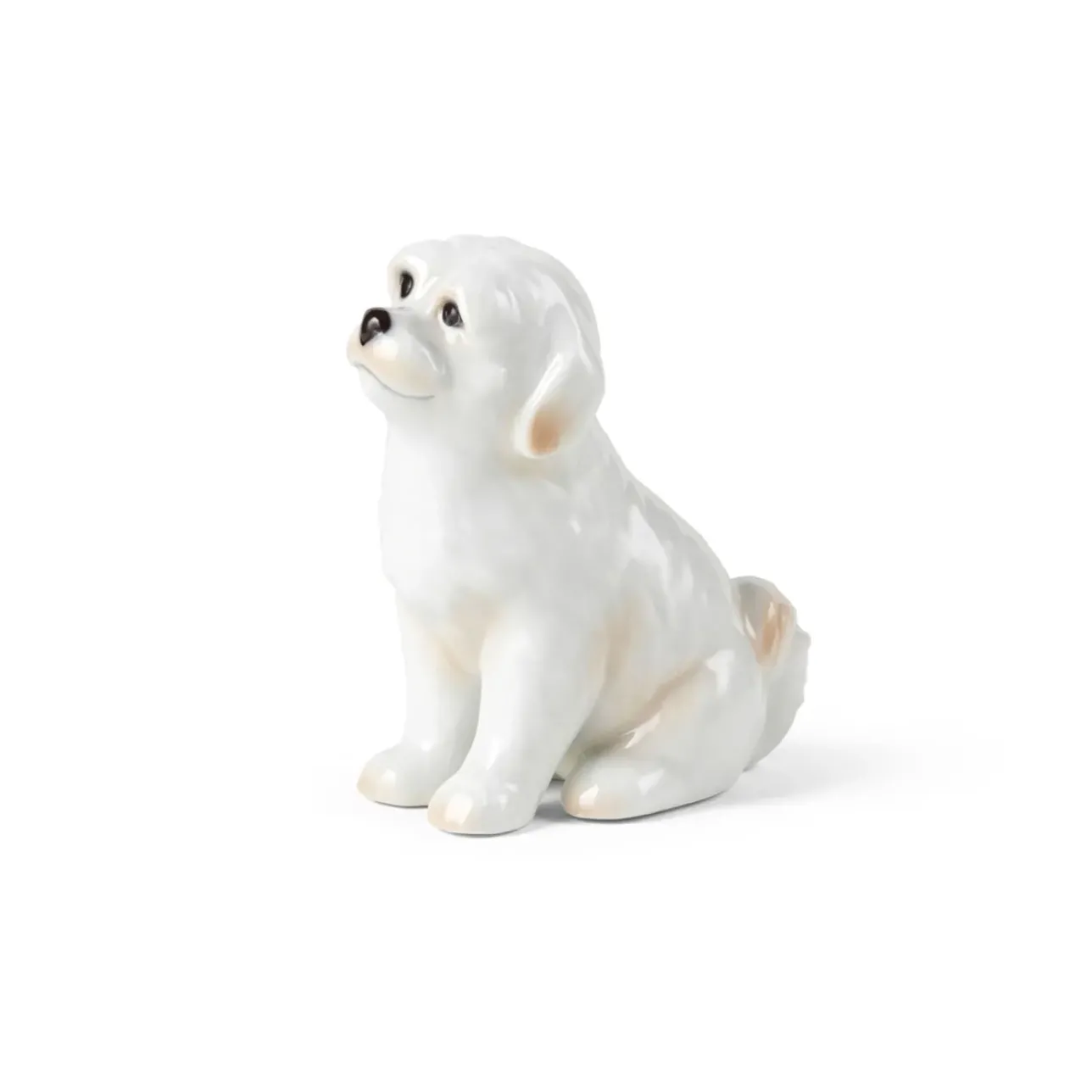 Blå Samlerartikler|Blå Samlerartikler*Royal Copenhagen Juleplattefigur 2024, hund, 10,5 cm
