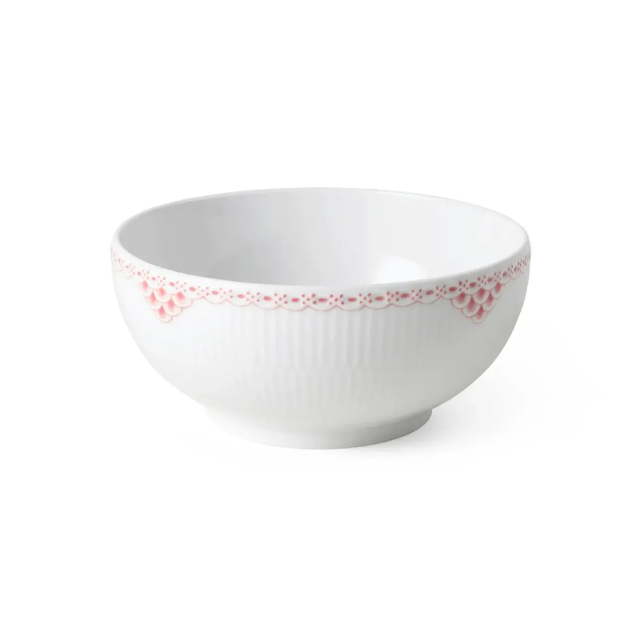 Koral Riflet Blonde|Salatskåle*Royal Copenhagen Koral Musselmalet Halvblonde kande, 55 cl