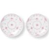 Eksklusive Steldele|Koral Musselmalet Halvblonde*Royal Copenhagen Koral Musselmalet Halvblonde lav skål, 15 cm, 2 stk.