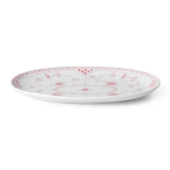 Eksklusive Steldele|Koral Musselmalet Halvblonde*Royal Copenhagen Koral Musselmalet Halvblonde asiet, 23,5 cm