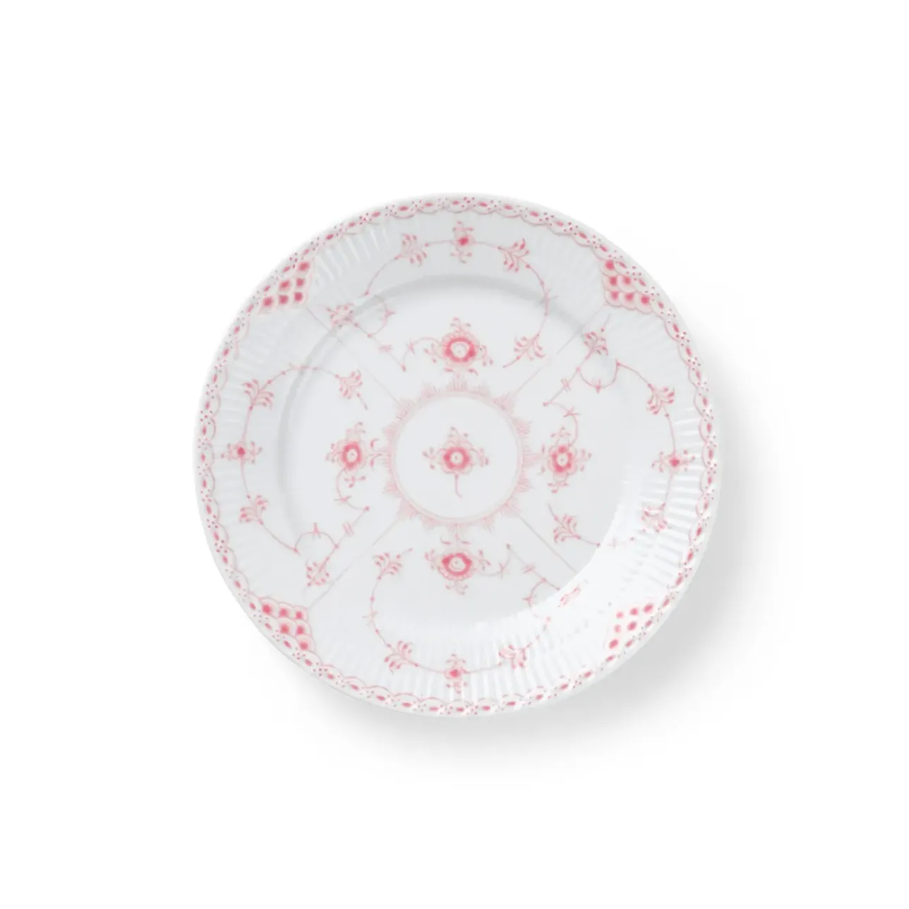 Eksklusive Steldele|Koral Musselmalet Halvblonde*Royal Copenhagen Koral Musselmalet Halvblonde tallerken, 19 cm