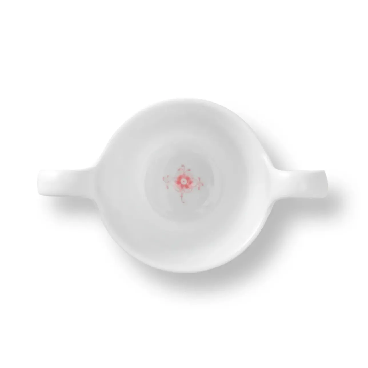 Eksklusive Steldele|Koral Musselmalet Riflet*Royal Copenhagen Koral Riflet babykop, 13 cl Koral Musselmalet Riflet