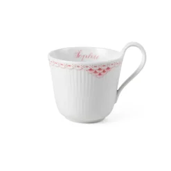 Koral Riflet Blonde|Kaffekopper*Royal Copenhagen Koral Riflet Blonde højhankskop, , 33 cl Bespoke