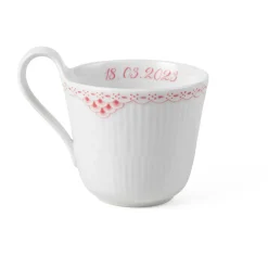 Koral Riflet Blonde|Kaffekopper*Royal Copenhagen Koral Riflet Blonde højhankskop, , 33 cl Bespoke