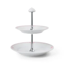 Koral Riflet Blonde|Étagères*Royal Copenhagen Koral Riflet Blonde étagère, 2 lag