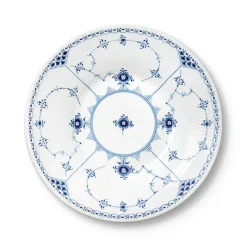 Musselmalet Halvblonde|Dybe Tallerkener*Royal Copenhagen Musselmalet Halvblonde dyb tallerken, 24 cm