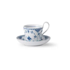 Musselmalet Halvblonde|Kaffekopper*Royal Copenhagen Musselmalet Halvblonde kop og underkop, 17 cl