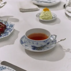 Musselmalet Halvblonde|Kaffekopper*Royal Copenhagen Musselmalet Halvblonde kop og underkop, 20 cl