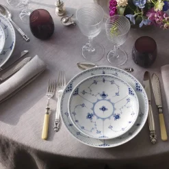 Musselmalet Halvblonde*Royal Copenhagen Musselmalet Halvblonde skål, 25 cm