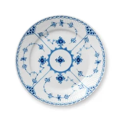 Musselmalet Halvblonde|Frokost Tallerkener*Royal Copenhagen Musselmalet Halvblonde tallerken, 22 cm