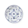 Musselmalet Halvblonde|Desserttallerkener*Royal Copenhagen Musselmalet Halvblonde tallerken, 17 cm