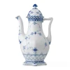 Eksklusive Steldele|Musselmalet Helblonde*Royal Copenhagen Musselmalet Helblonde Kaffekande, 150 cl