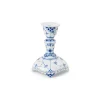 Eksklusive Steldele|Musselmalet Helblonde*Royal Copenhagen Musselmalet Helblonde lysestage, 13,5 cm