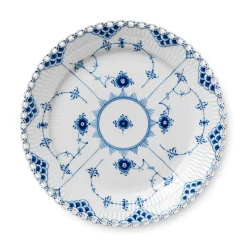 Eksklusive Steldele|Musselmalet Helblonde*Royal Copenhagen Musselmalet Helblonde tallerken, 25 cm