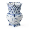 Eksklusive Steldele|Musselmalet Helblonde*Royal Copenhagen Musselmalet Helblonde vase, 22 cm