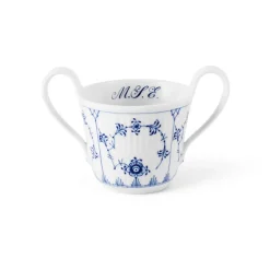 Eksklusive Steldele|Musselmalet Riflet*Royal Copenhagen Musselmalet Riflet babykop, Bespoke, 13 cl Blå