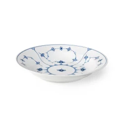 Eksklusive Steldele|Musselmalet Riflet*Royal Copenhagen Musselmalet Riflet dyb tallerken, 27 cm