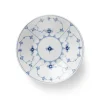 Eksklusive Steldele|Musselmalet Riflet*Royal Copenhagen Musselmalet Riflet dyb tallerken, 21 cm